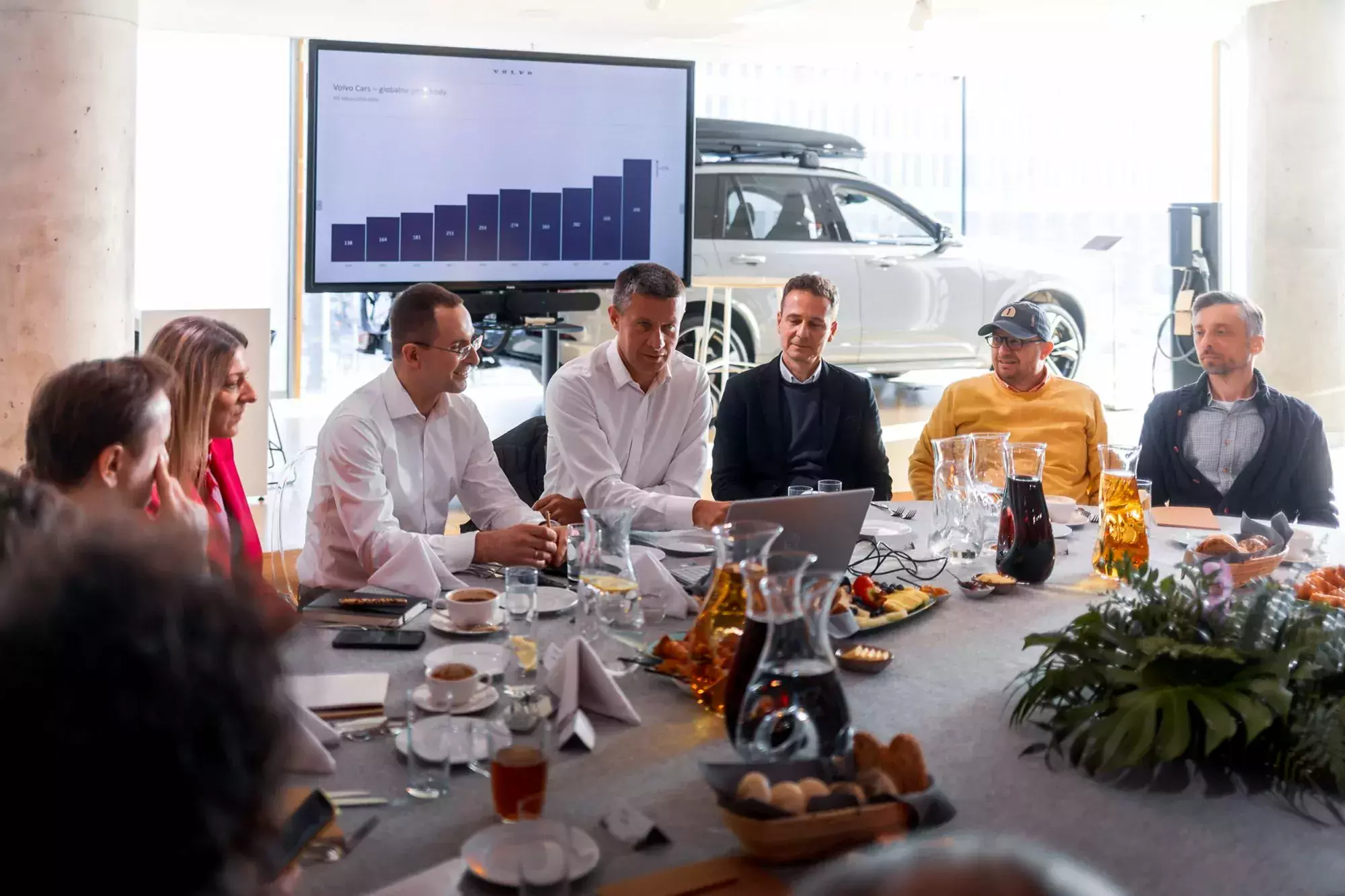 Volvo / śniadanie prasowe
