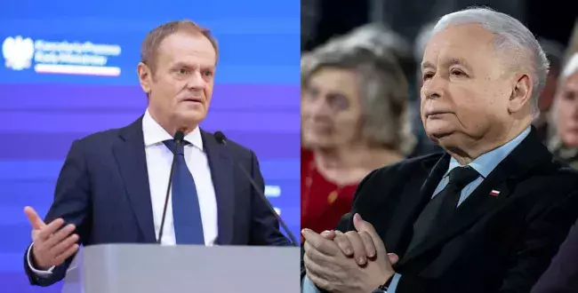 Jarosław Kaczyński kontra Donald Tusk. Który polityk od 1 marca będzie pobierał wyższą emeryturę z ZUS?