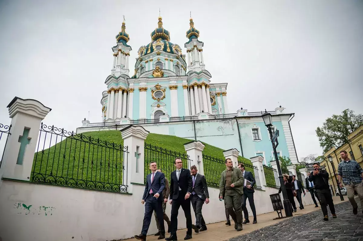 Ukraina, 15 kwietnia ukrainski minister Dmytro Kułeba i minister spraw zagranicznych Norwegii