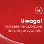 Nowe ostrzeżenia GIS. Tego produktu nie można spożywać pod żadnym pozorem